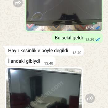 Kırık TV Teslimatı Ve Aras Kargo'nun İlgisizliği Mağdur Etti