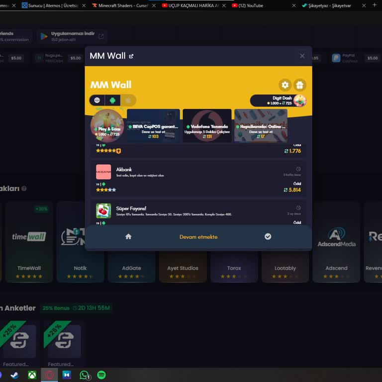 MM Wall in Freecash zahlt meine $5 seit 3 Wochen nicht, keine Antwort!