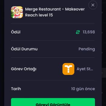 Freecash zahlt Merge Restaurant-Level-Belohnung nicht, warte seit Tagen!