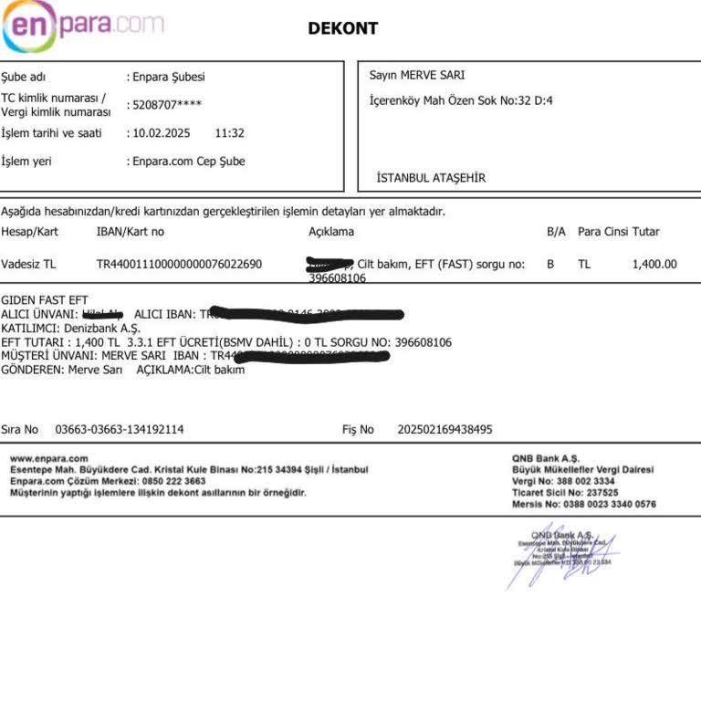 Selin Beauty Center'da Hizmet Eksikliği Ve İade Talebine Yanıtsız Kalınması