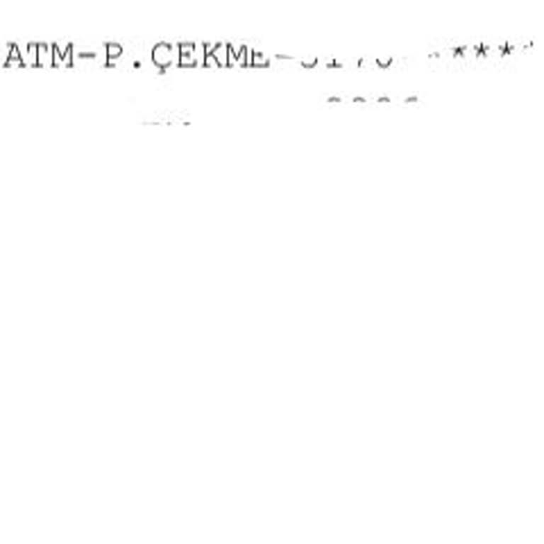 ATM'den Para Çekerken Haksız Kesinti Yapıldı