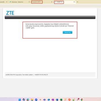 Sürekli İnternet Kopmaları Nedeniyle İşimde Aksama Ve Sorunun Çözülememesi