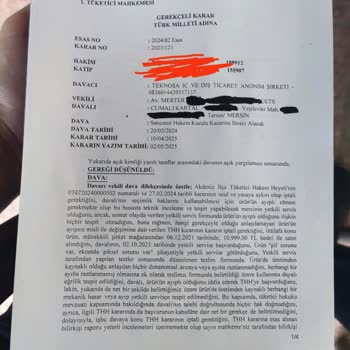 Tüketici Mahkemesi Kararına Uymayan Teknosa, Müşteri Mağduriyetini Gidermiyor