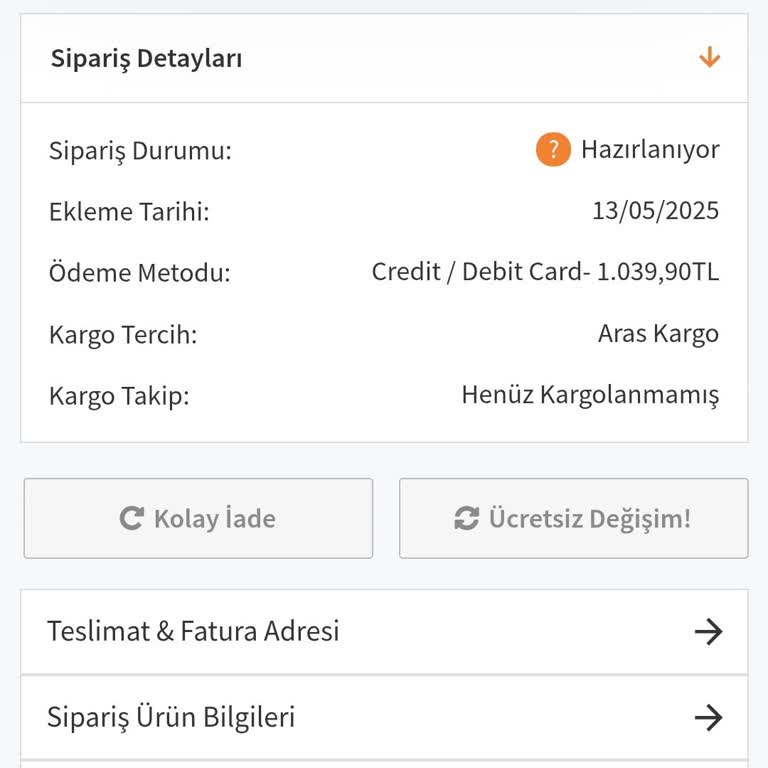 Siparişim 10 Gündür Kargoya Verilmedi İletişimde Çözüm Yok