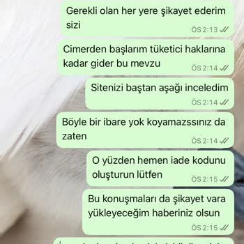 İade Talebim Reddedildi, Haklarım İhlal Edildi