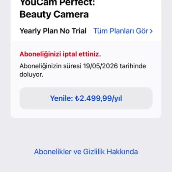 Ücretsiz Deneme Süresinde İptal Etmeme Rağmen Ücret Tahsil Edildi