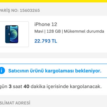 Siparişin Gönderilmemesi Ve Para İadesinde Gecikme Mağduriyeti