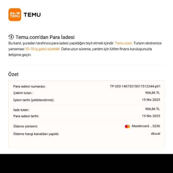 45 Gündür Beklenen İade Ve Anlamsız Yanıtlar