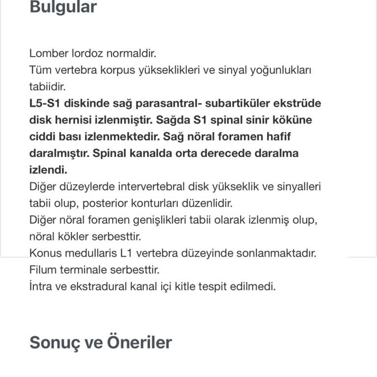 Yanlış Teşhisle Geciken Tedavi Bacağımda Felce Yol Açıyordu