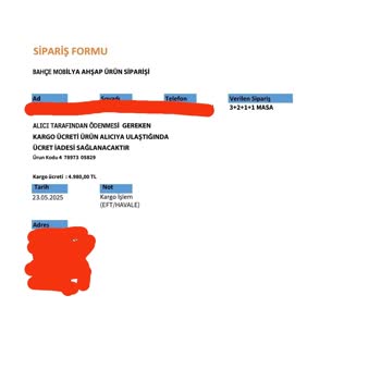 Bahce_balkon _ahsaplari (Instagram) Sipariş Sonrası Yaşanan Sorunlar Ve Kargo Ücreti Problemi