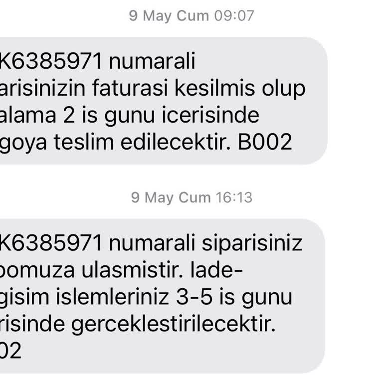 Mavi Eksik Gönderilen Pantolon Ve Yanıltıcı Bilgilendirme