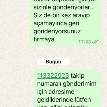 Teslimat 3 Kez İade Edildi, Müşteri Hizmeti Cevap Vermiyor!