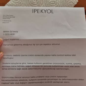 İpekyol Ayakkabıda Üretim Hatası Ve Yetersiz Müşteri Hizmeti