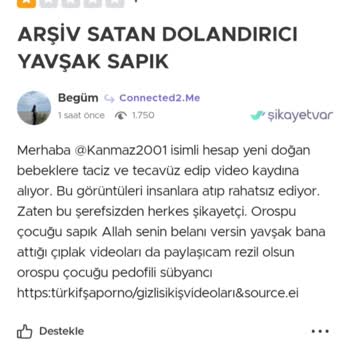 Hakkımda Asılsız İddialar Nedeniyle Mağduriyet Yaşıyorum