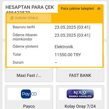 Ödeme Sorunu Ve Yetersiz Canlı Destek Hizmeti