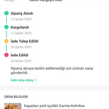 Kargoda Kaybolan Ürün İçin Çözüm Bulunamıyor
