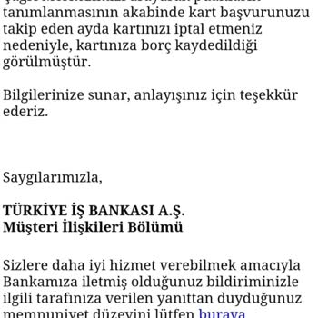 Kredi Kartı Ekstresinde Bilinmeyen Eksi Bakiye Ve Yetersiz Müşteri Hizmeti