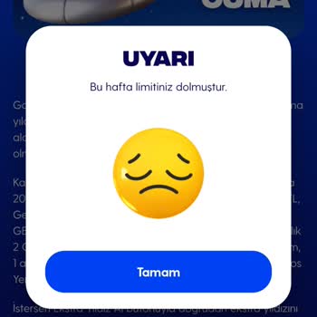 Hakkım Olmadan Limit Dolduruldu Uyarısı!