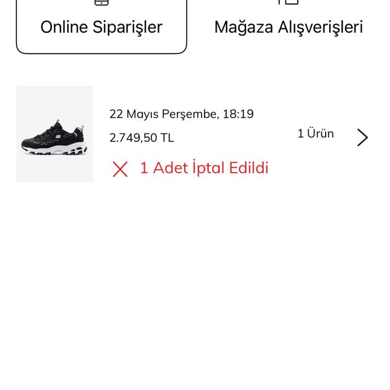 İndirimli Aldığım Ayakkabının Siparişi Sebepsizce İptal Edildi