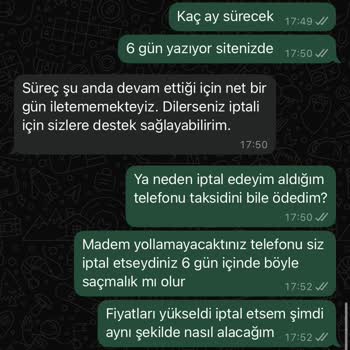 Sürekli Geciken Teslimat Ve İlgisizlik Mağduriyeti