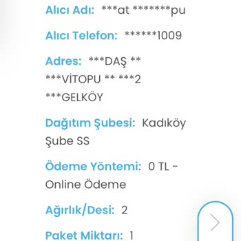 Kargoist Müşteri Hizmetlerinden Yanıltıcı Bilgi Ve İletişim Sorunu