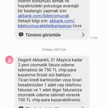 Akbank'tan Bilgim Dışında Mesaj Ve Hesap Açılması