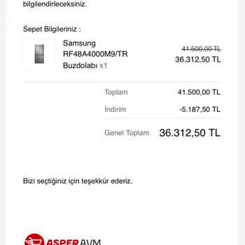 Satın Aldığım Buzdolabından Sonra Mağaza Kapandı