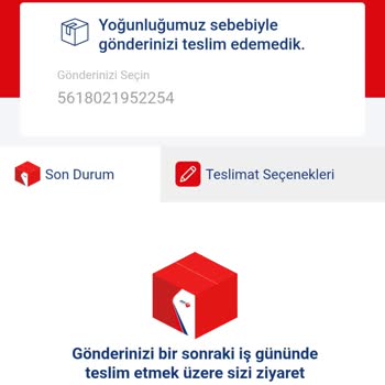 Evde Olmama Rağmen Kargo Teslim Edilmiyor, Ürün Teslimatı Gecikiyor