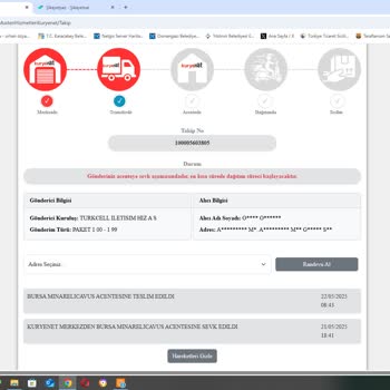 Kargo Firmasıyla İlgili İletişim Ve Teslimat Sorunu
