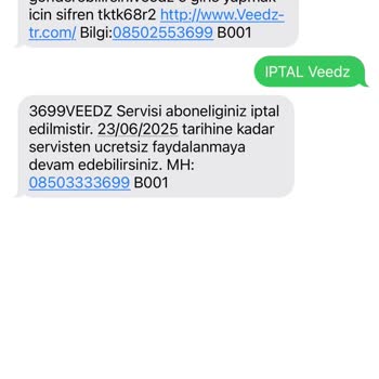 Onayım Olmadan Başlatılan Ve Ücretlendirilen Veedz Üyeliği