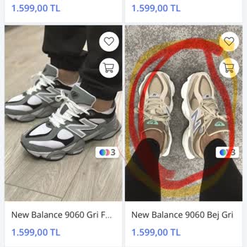 Aleynanın Ayakkabıları Farklı Renk Gönderilmiş