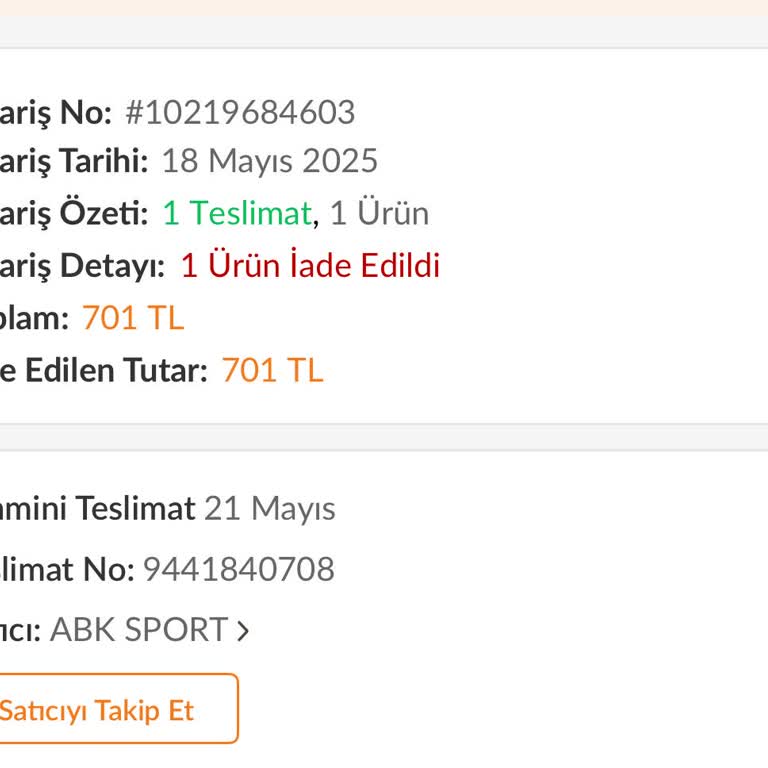 Fiyat Artışı Sonrası Ürün Gönderilmedi, Para İadesiyle Mağdur Edildim