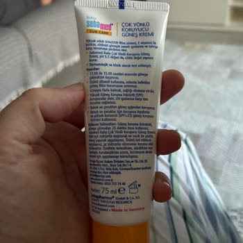 Sebamed Bebek Güneş Kreminde İçerik Bilgisi Eksikliği Endişesi