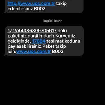 UPS Kargo Teslimat Gecikmesiyle Mağduriyet Yaşadım