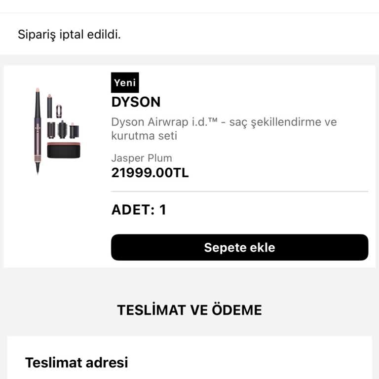 Siparişim İptal Edildi Para İadesi Yapılmadı Mağazaya Ulaşamıyorum