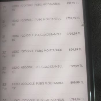 Onaysız Para Çekimi Ve Hesabım Olmayan Lidio Üzerinden 50.000 TL Kart Mağduriyeti