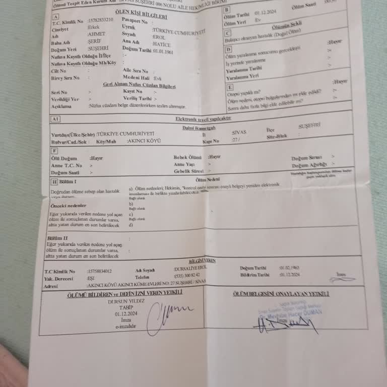 Vefat Eden Babamın Hattı İçin Haksız Cayma Bedeli Ve İade Sorunu