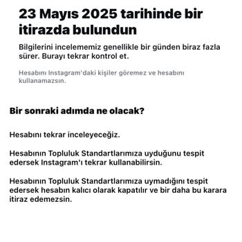 Sebepsiz Hesap Kapatılması Ve Acil Açılma Talebi