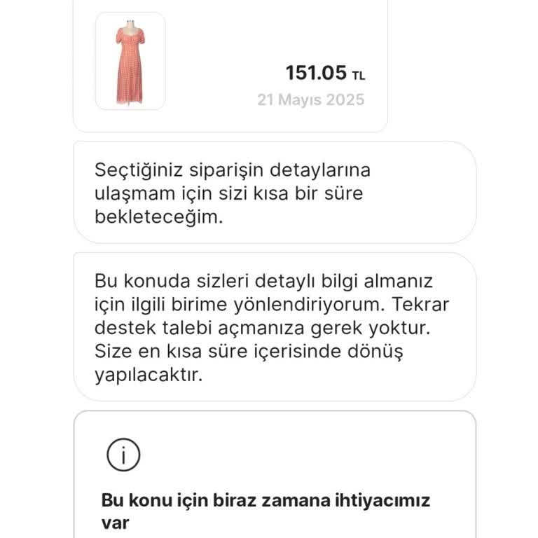 Gardrops İade Sürecinde İletişim Sıkıntısı Ve Çözüm Eksikliği