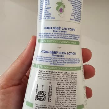 Mustela Avokado Özlü Vücut Losyonu Egzama Yaptı