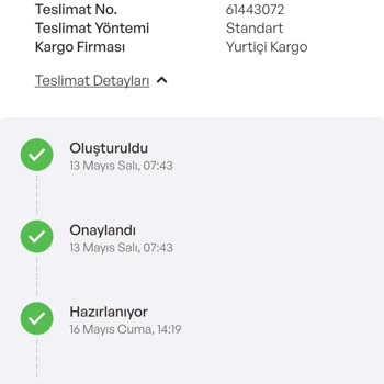 10 Gündür Kargoya Verilmeyen Saat Ve Yetersiz Müşteri Hizmeti