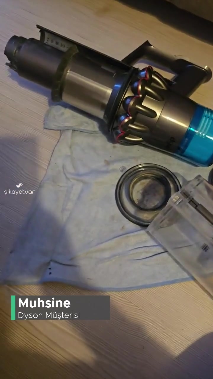 Dyson V15 Detect Toz Haznesi Lastik Sorunu videonun kapak resmi