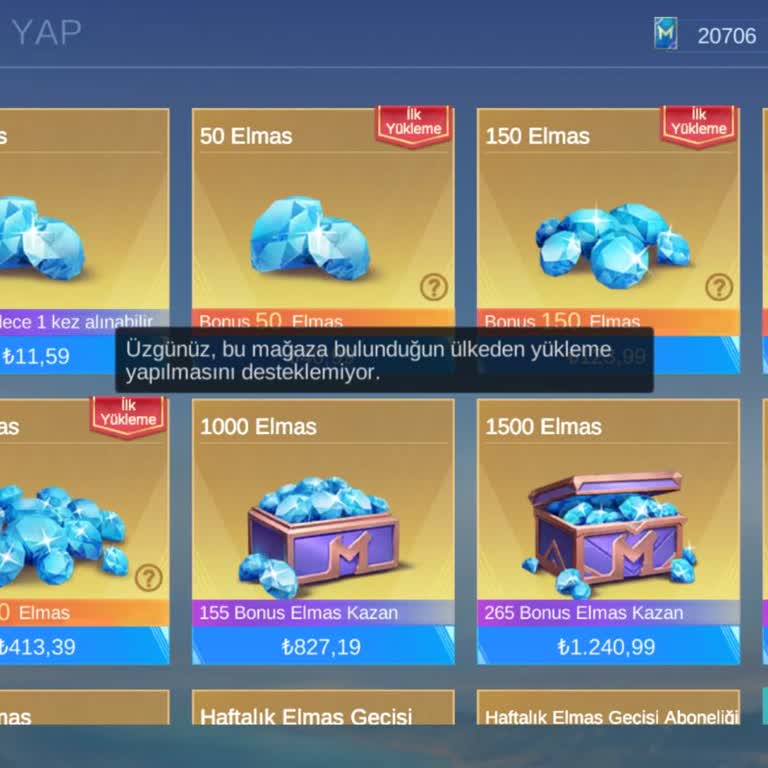 I Can’t Buy Diamonds in Mobile Legends – Country Restriction Error for 2 Seasons