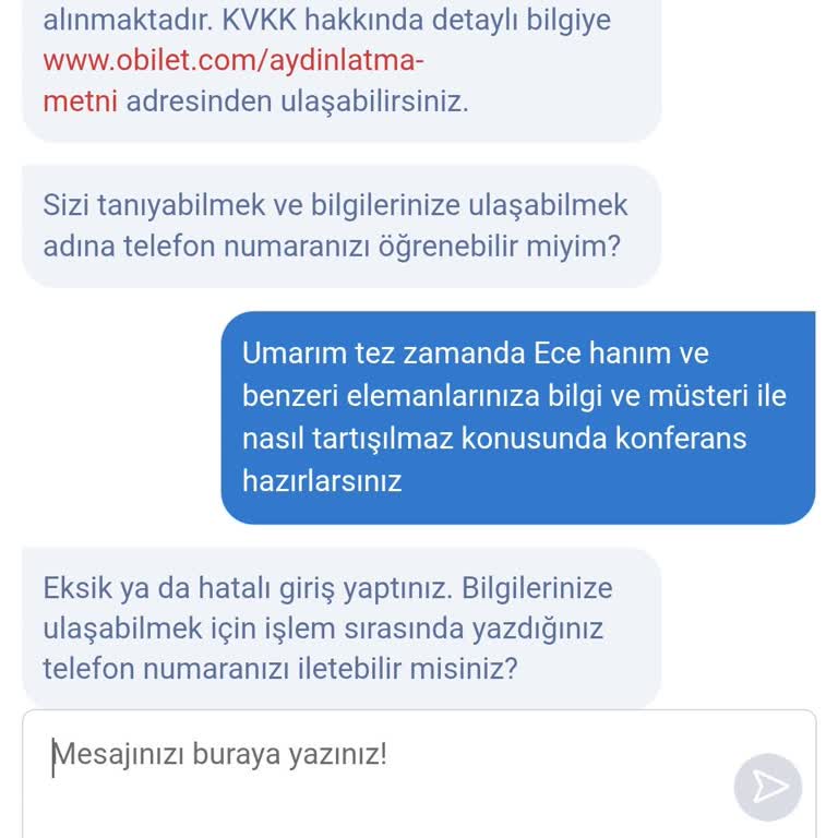 Canlı Destek Eksikliği Ve Yetersiz Müşteri Temsilcileri Nedeniyle Memnuniyetsizlik