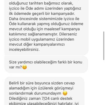 Kampanya Koşullarının Belirsizliği Ve Yanıltıcı Yönlendirme Nedeniyle Mağduriyet