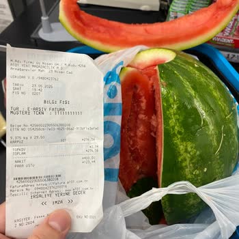 Çürük Karpuzda İade Tiyatrosu: 277 TL Çöpe Gitti!