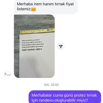 Elazığ Aris Güzellik Merkezi'nde Protez Tırnakta Kötü Deneyim Ve Ekstra Ücret Şikayeti