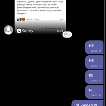 Connected2Me Uygulamasında Anonim Hesaptan Asılsız İftira