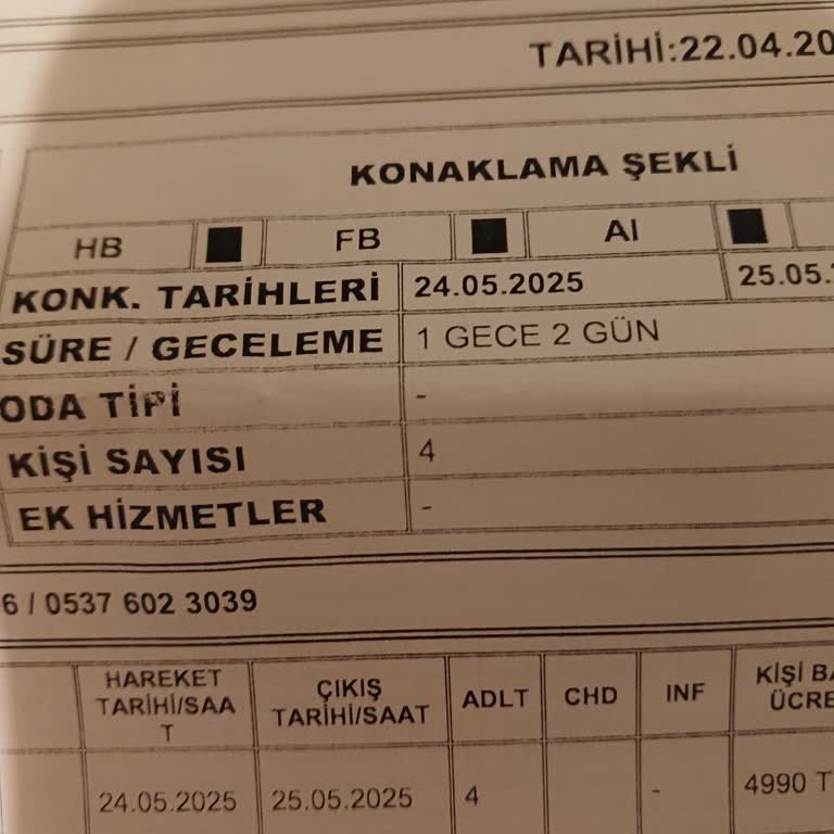 İptal Edilen Tur Ve İlgisiz Müşteri Hizmeti