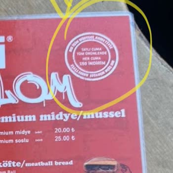 Menüdeki İndirim Uygulanmıyor, Yanıltıcı Bilgilendirme